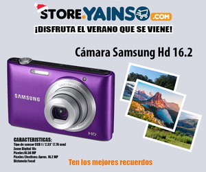 Camara Samsung Hd 16.2 Megapíxeles, Zoom 10x