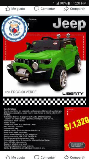 Carrito Electrico Jeep Liberty
