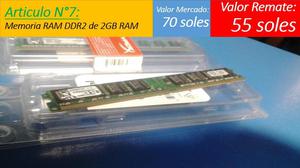 Memoria RAM DDR2 de 2GB RAM
