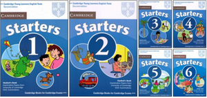 STARTERS Cambridge English colección de libros del 1 al 6