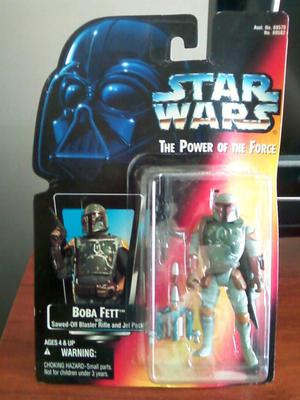 Star Wars Boba Fett Power Of The Force Sellado