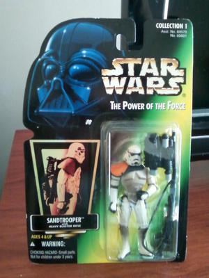 Star Wars Sandtrooper Power Of The Force Sellado