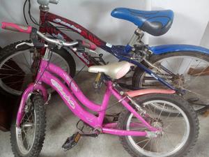 Vendo 2 Bicicletas de Niño Y Niña