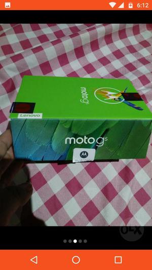 Cambio Moto G5