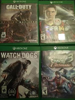 Vendo 4 Juegos de Xbox One
