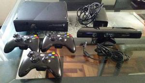 Xbox gb+250gb Incorp + 3 Mandos Inal + Kinect + 4 Juego