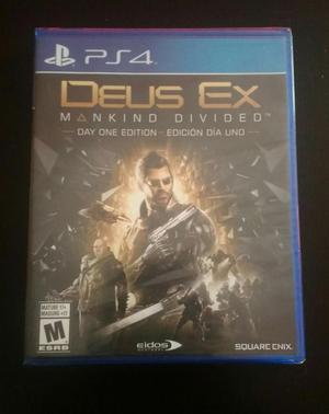 Deus Ex Edición Día Uno PS4 SELLADO