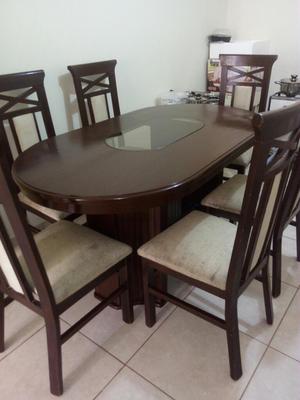 Mesa de 6 Sillaa