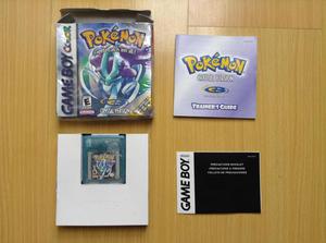 Pokemon Crystal GBA / GBC en caja