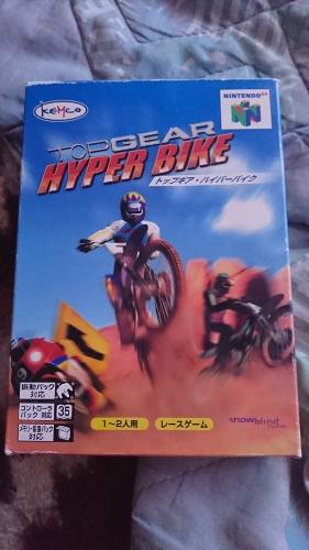 Top Gear Hyper Bike Japones Nintendo 64 N64 En Caja Completo