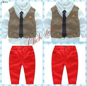 Conjunto para Niño con corbata