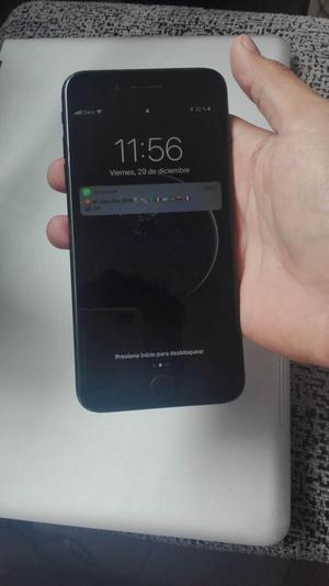 Iphone 7 plus color negro de 128 gbs