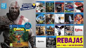 Juegos Ps4 ofertas