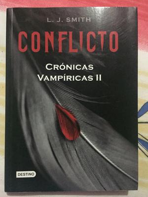 Libro Conflicto de La Saga Crónicas Vampíricas
