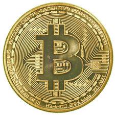 Monedas bitcoin coleccionables