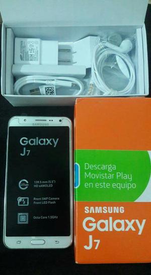 Samsung J7 Blanco Nuevo