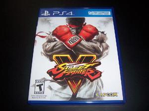 Street Fighter V PS4 en perfecto estado