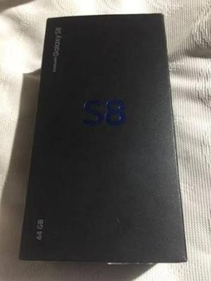 Samsung S8 con Caja Y Accesorios