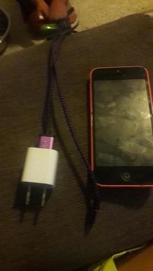 Vendo iPhone 5c Rosado