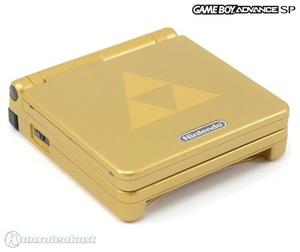 Game Boy Advance Sp Carcasa Zelda Excelente Estado  + J