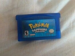 Juego Game Boy Advance Pokemón Sapphire Version