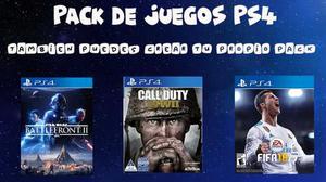 Pack De Juegos Digitales Ps4 Arma Tu Pack Cuenta Principal