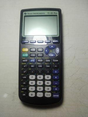 Calculadora Texas Instruments Ti-83 Plus