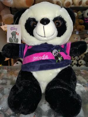 Oso Panda con Polo 45cm