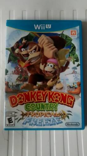 Wii U Donkey Kong Country Tropical Freezer Wiiu