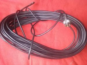 Cable Coaxial RG 58 Amphenol para Antenas Pigtail 18 metros.