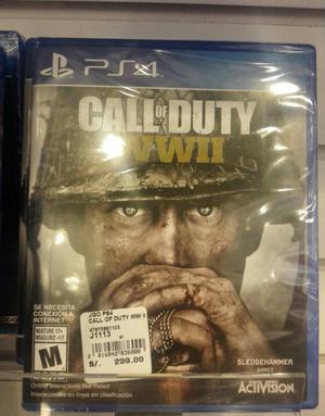 Juego Ps4 Call Of Duty Wwii