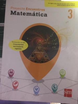 Matematica 3 Sec Sm Texto Y Actividades