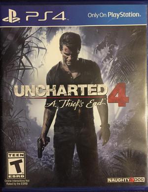 PS4 Uncharted 4