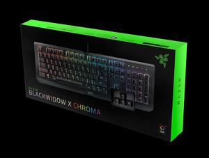 Razer BlackWidow X Chroma Mechanical Keyboard Nuevo s/490