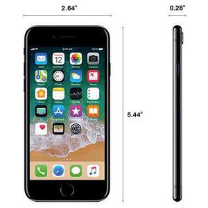 Se vende o cambia Iphone 7 color negro mate de 32 gb estado