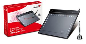 Genius GPen F509 tablet. 5.25 x 8.75 Ultra Slim