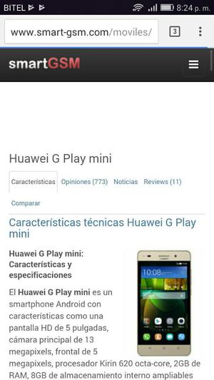 Huawuei G Play Mini