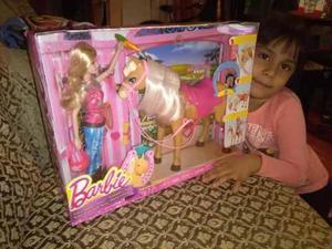 Barbie Caballo Entrenando A Tawny
