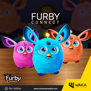 Furby Boom Connect  Naranja,Celeste y Rosado Nuevo