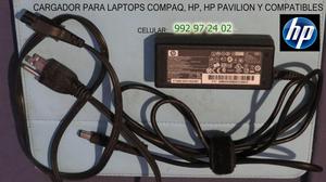 Cargador para laptops Hp y Compaq original