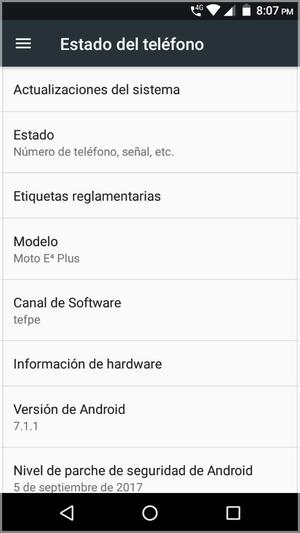 Moto E4 Pluss Estado 9.8 Nuevo
