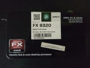Procesador Amd Fx- Black Edition 3.50ghz Seminuevo