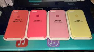 SILICONE CASE IPHONE 7 y IPHONE 8