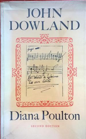 Diana Poulton John Dowland libro sobre laúd y guitarra