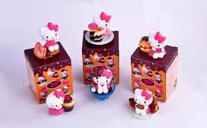 Juguetes Hello Kitty Figuras De Acción 7cm / 6 Unidades