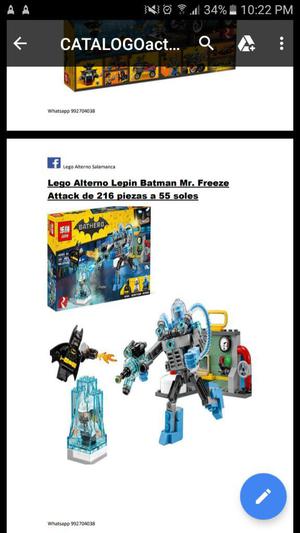 Lego Alterno Lepin Mr Freeze