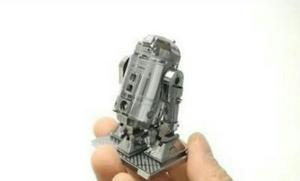 R2d2 Star Wars Armable Metal Rompecabeza