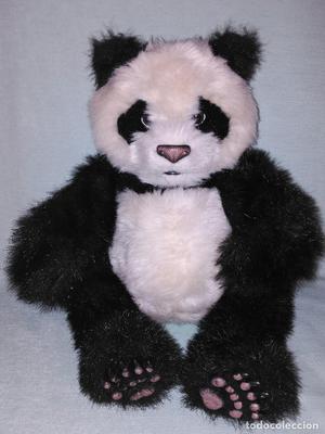 oso panda de peluche interactivo hasbro