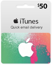 De Mrcargas Tarjeta Itunes $50 Ipod Iphone Ipad Gift Card