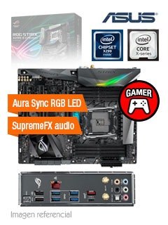 Motherboard Asus Rog Strix X299-e Gaming, Lga, X299, Ddr